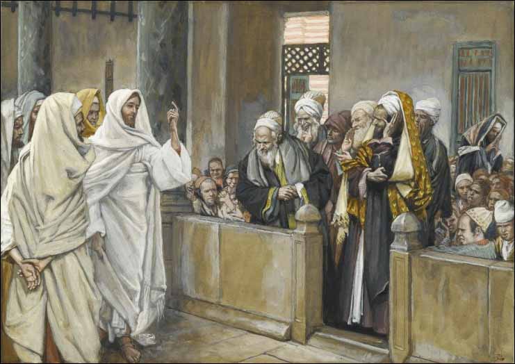 Jesus and Pharisees