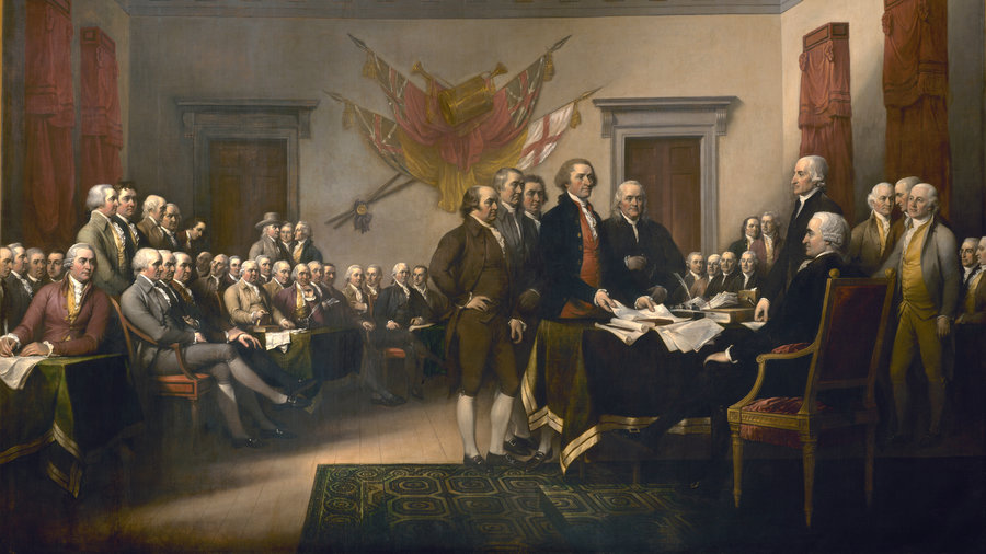 Action of Second Continental Congress, July 4, 1776