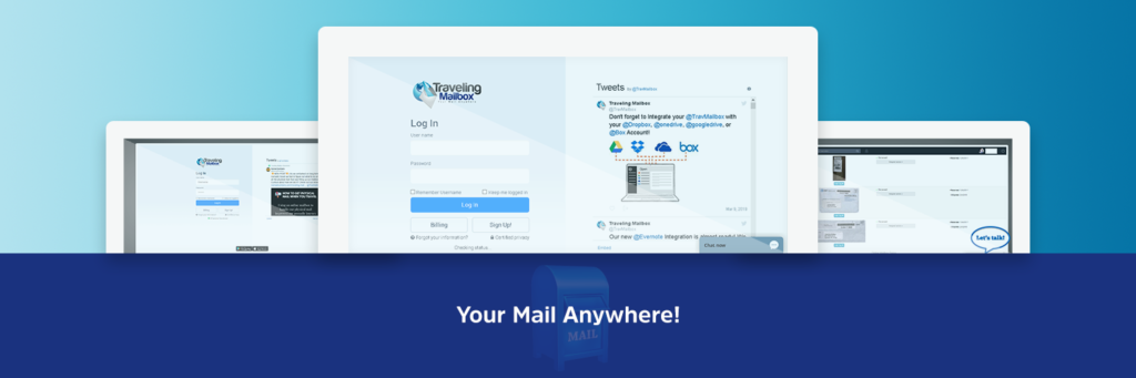 trsveling mailbox